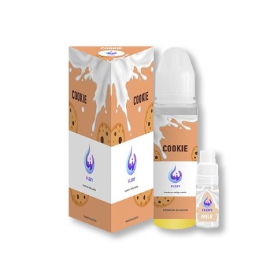 Flexy Flavor Shot Cookie 12/60ml + Flexy Milk 5ml